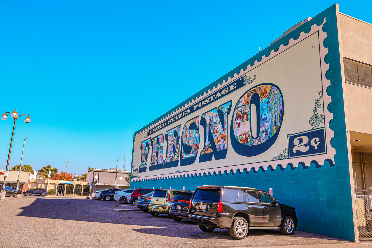 Panoramic Image of Fresno, California